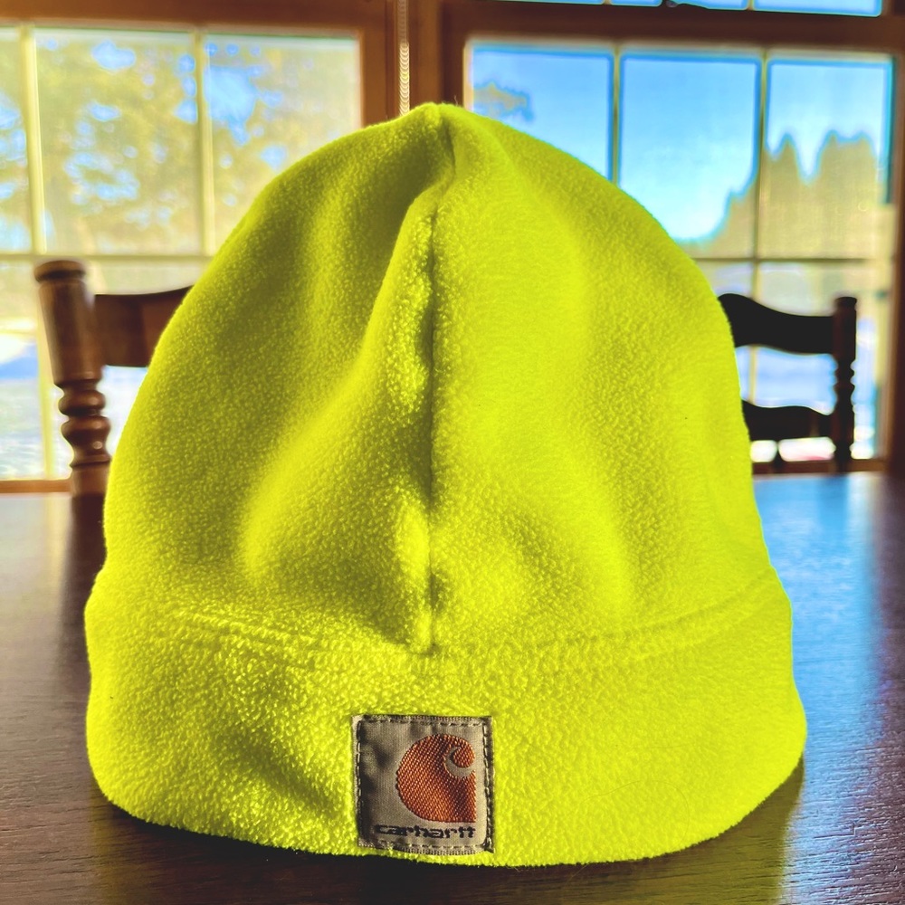 Carhartt Fleece Beanie Neon Green